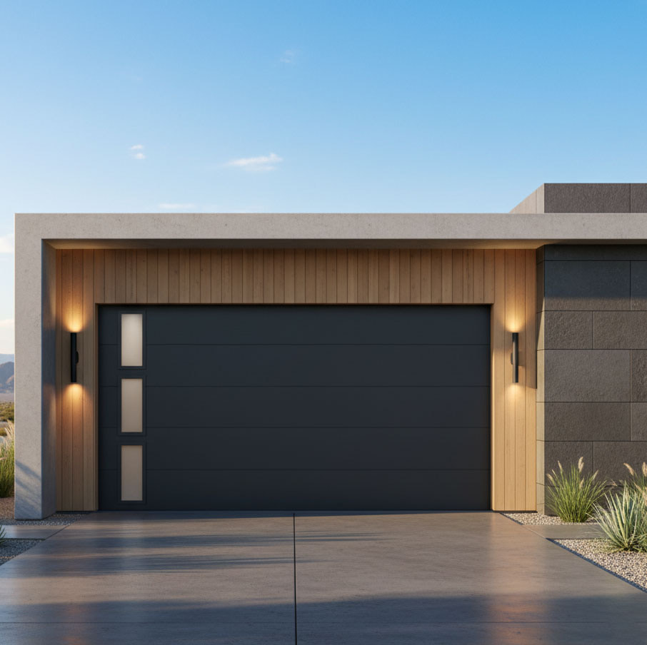 Lavoro porta sezionale