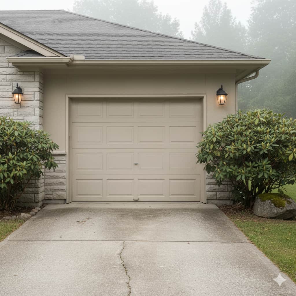 Lavoro porta sezionale