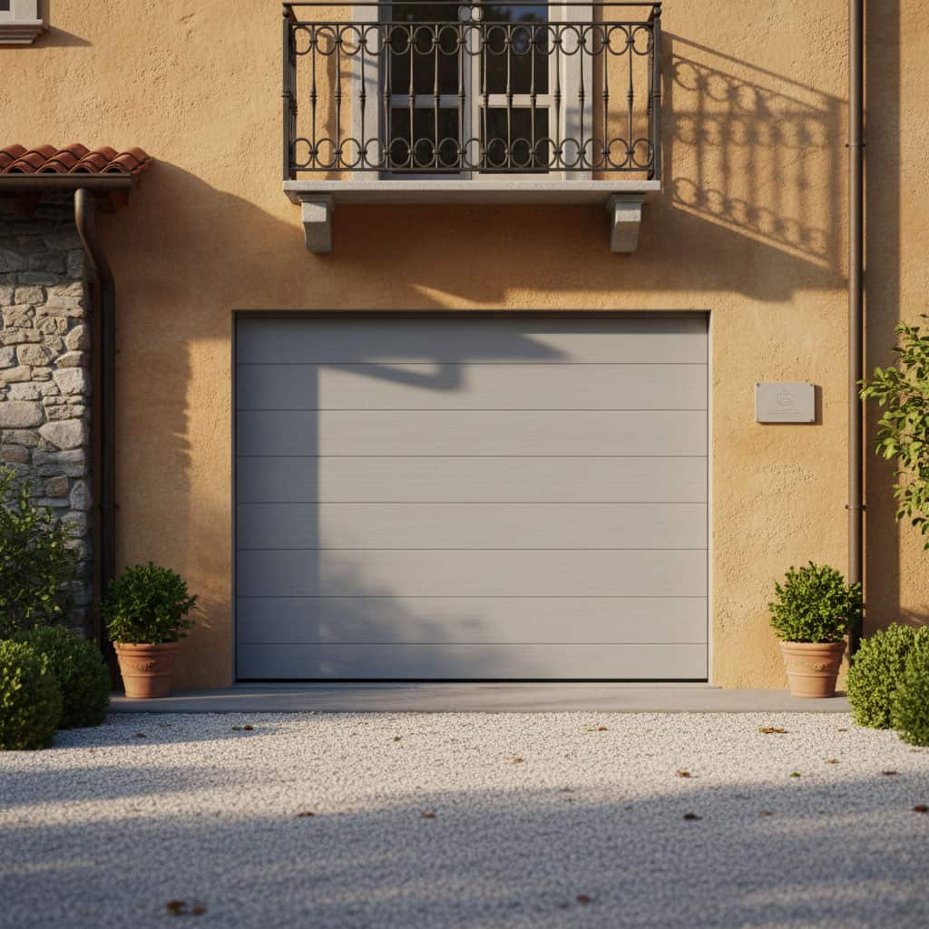 Lavoro porta sezionale